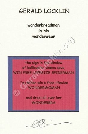 Wonderbreadman in His Wonderwear